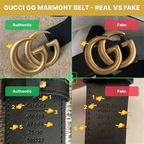 how can i tell if a gucci belt is real|gucci marmont belt identification.